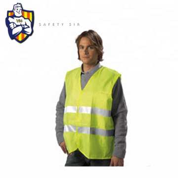 Manufactory supply Europe Market Standard Reflective safety vest, PMS colour and Brand can be done customized